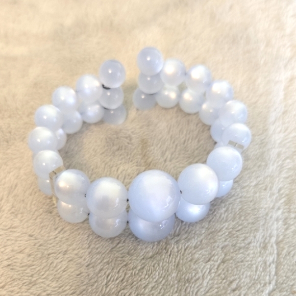 Jewelry - #623 Elegant Blue Beaded Bracelet